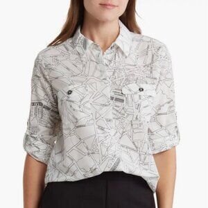 Karl Lagerfeld Paris Street Blouse